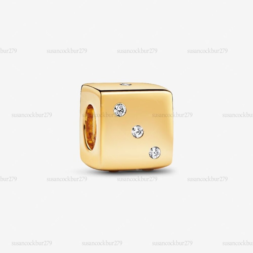 Pandora Sparkling Dice Charm|Pendant